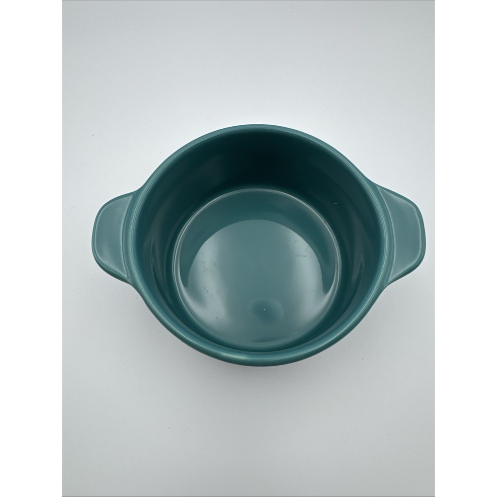 Pioneer Woman Woman Mini Casserole Turquoise Dish‎ w/Lid 14.4 oz - Picture 3 of 5